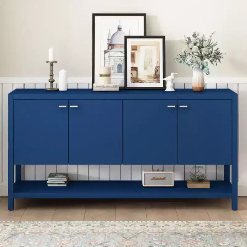 Functional Entryway Console Table with Ample Storage,Suitable for Study,Entrance and Living Room
