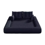 Canapé-lit convertible 3-en-1 Teddy – Fausse fourrure de mouton, 78,7 po L, capacité de 136 kg