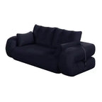 Canapé-lit convertible 3-en-1 Teddy – Fausse fourrure de mouton, 78,7 po L, capacité de 136 kg