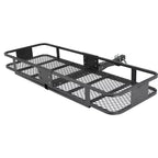 Panier de transport pliable pour attelage – 90 kg, 119 litres, récepteur 5 cm, acier inoxydable
