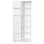 Armoire de cuisine moderne – 6 étagères, 6 rangements latéraux et étagères réglables, 180 cm de hauteur