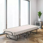 Lit pliant d'appoint avec matelas en mousse à mémoire de forme – Capacité de 109 kg