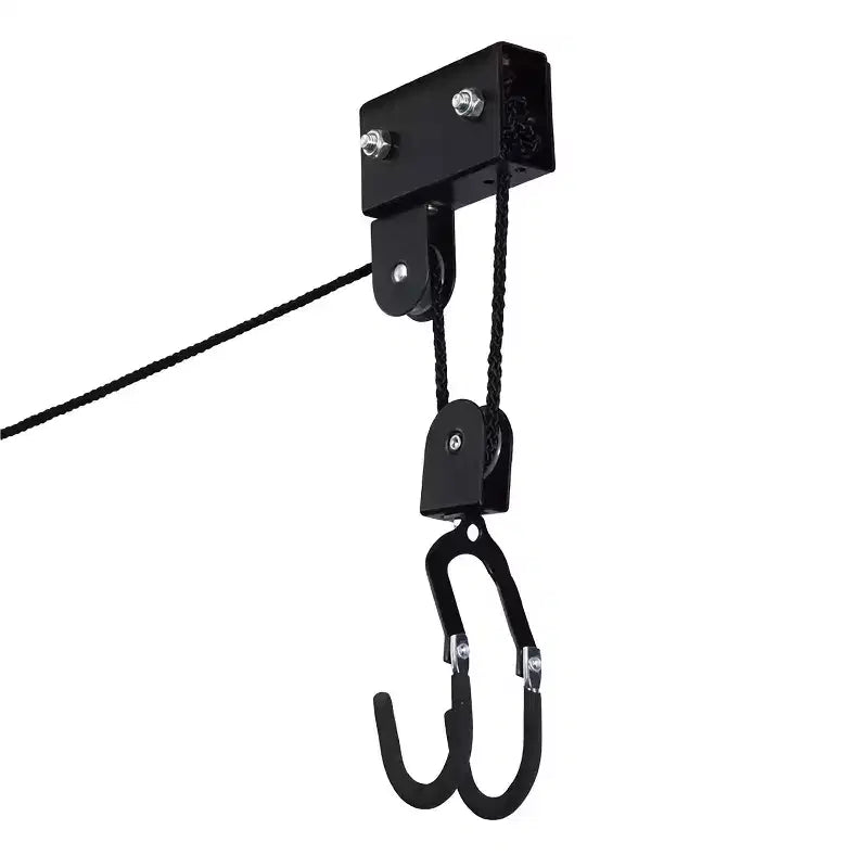 Système de poulies de levage de kayak au plafond – Capacité de 57 kg, Rangement pour garage et abri de jardin