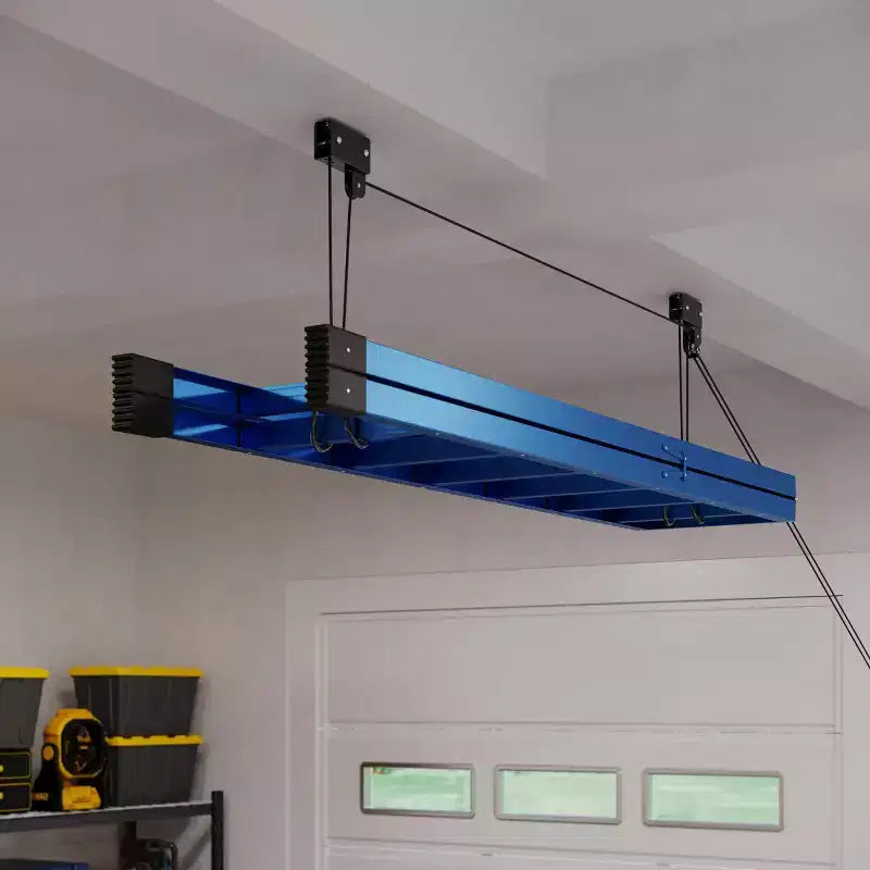 Système de poulies de levage de kayak au plafond – Capacité de 57 kg, Rangement pour garage et abri de jardin