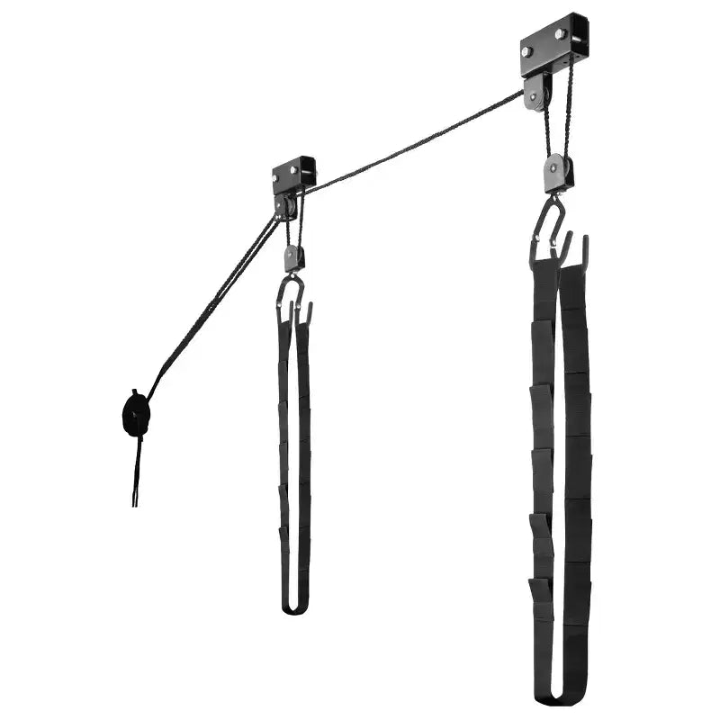 Système de poulies de levage de kayak au plafond – Capacité de 57 kg, Rangement pour garage et abri de jardin