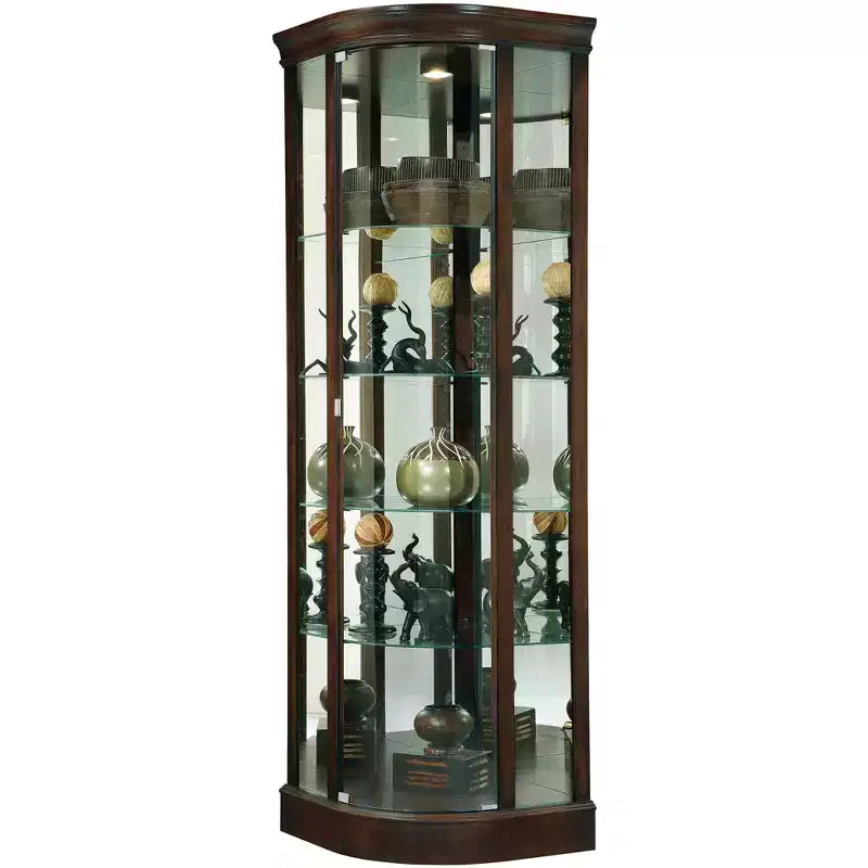 Howard Miller 680664 Marlowe Iii Curio Cabinet 680664 Espresso