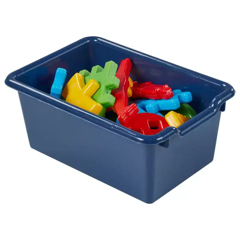 Casier pour enfants à 5 sections avec 10 bacs de rangement – Bois de bouleau, salle de classe et chambre à coucher