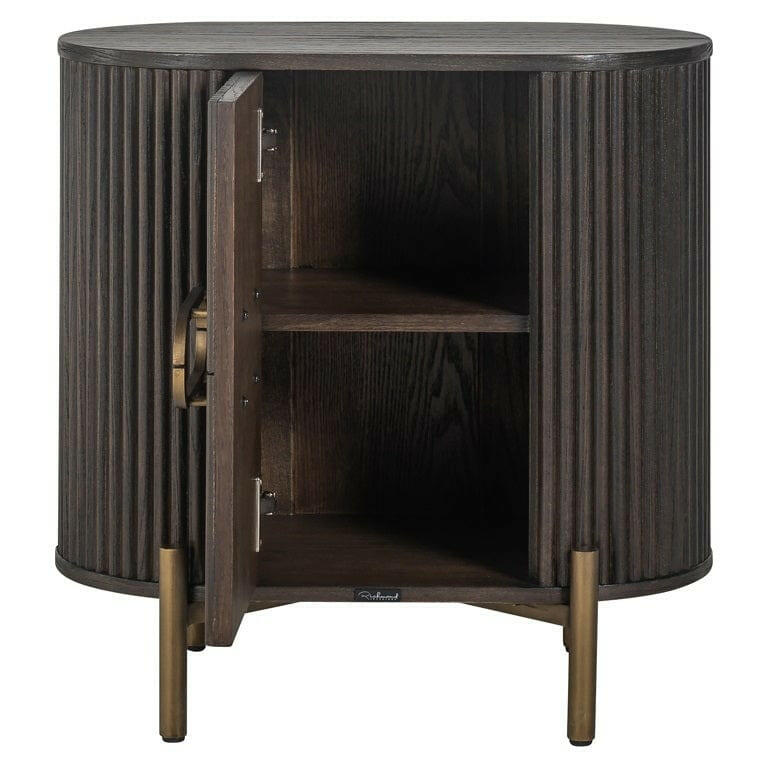 Armoire à 1 porte avec détails complexes et finition riche